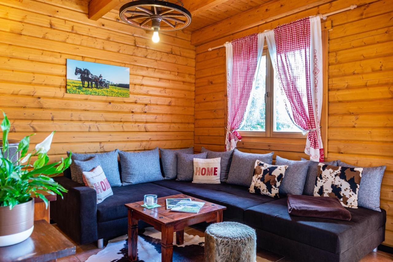 Villa Ferienblockhaus Glocker - Hof à Leibertingen Extérieur photo