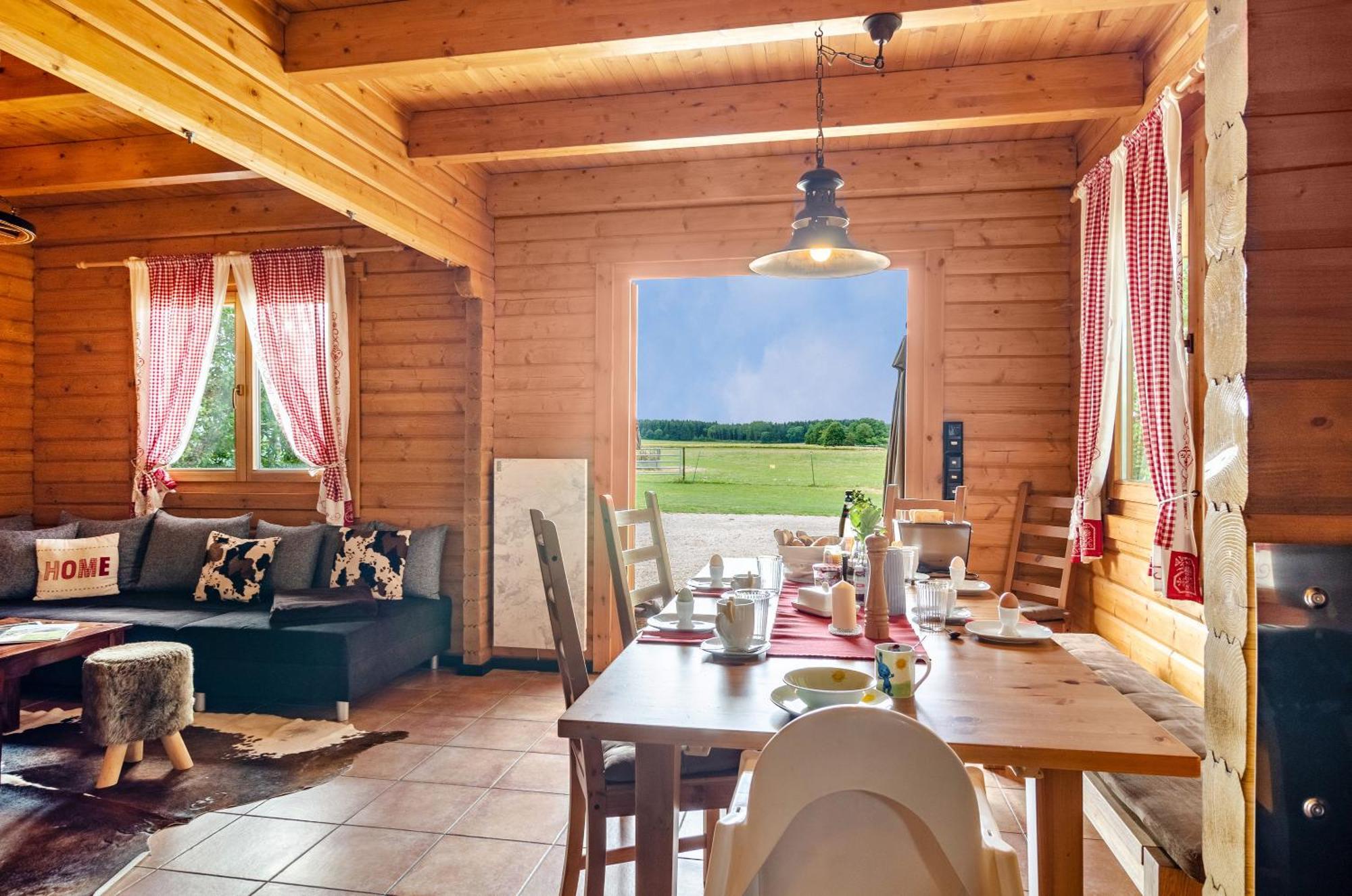 Villa Ferienblockhaus Glocker - Hof à Leibertingen Extérieur photo
