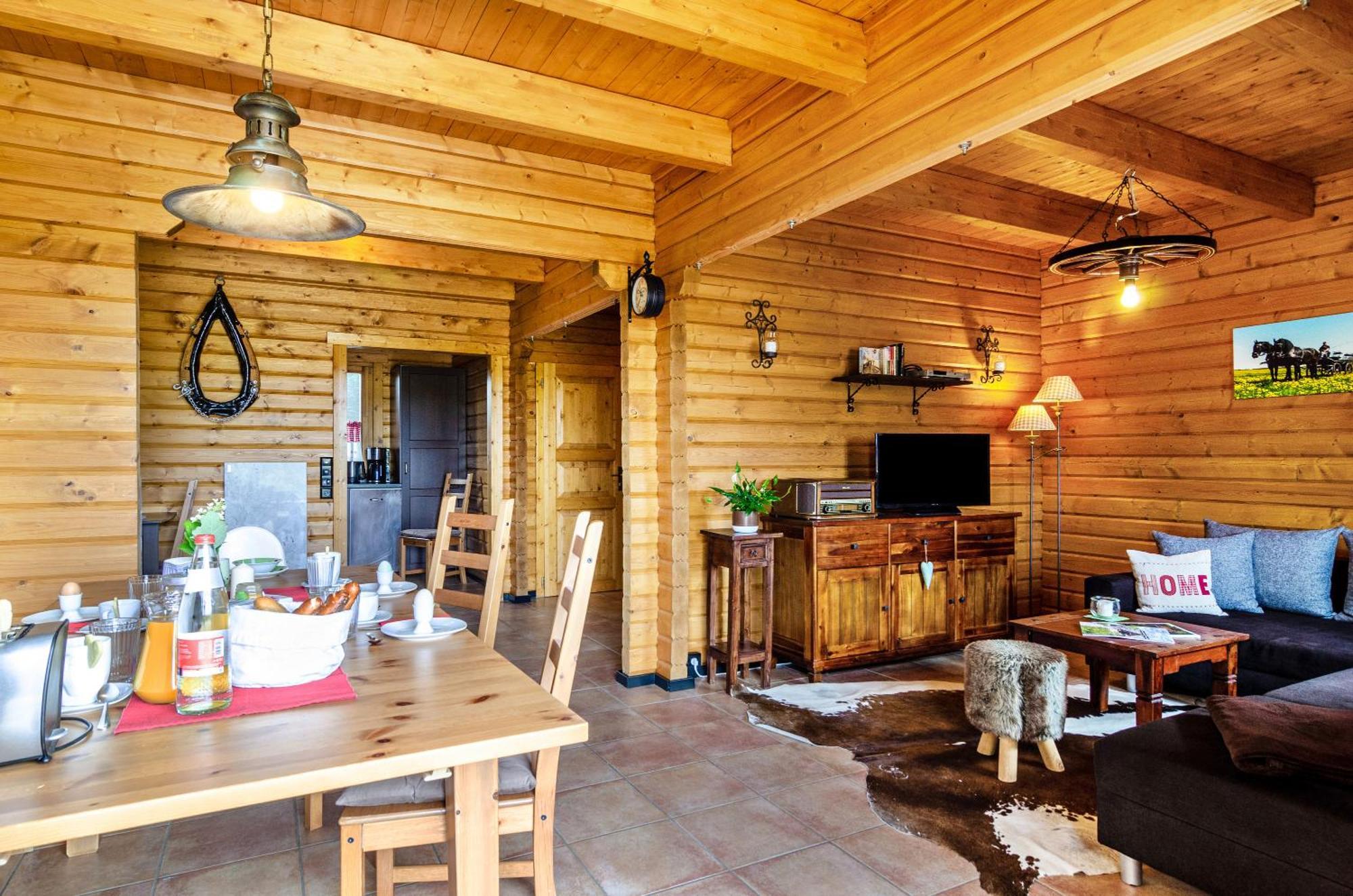 Villa Ferienblockhaus Glocker - Hof à Leibertingen Extérieur photo